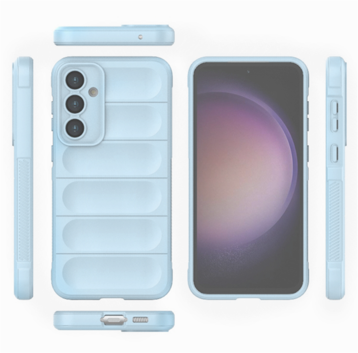 Techsuit Magic Shield - Θήκη Σιλικόνης Samsung Galaxy S23 FE - Blue (5949419115095)