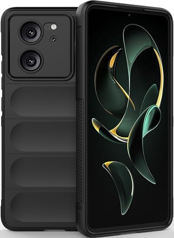 Techsuit Magic Shield - Θήκη Σιλικόνης Xiaomi 13T / 13T Pro - Black (5949419114944)