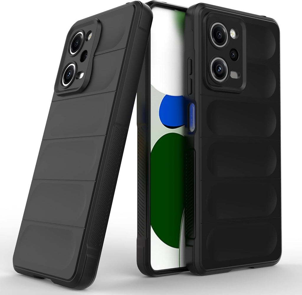 Techsuit Magic Shield - Θήκη Σιλικόνης Xiaomi Redmi Note 12 Pro 5G / Poco X5 Pro - Black (5949419115606)