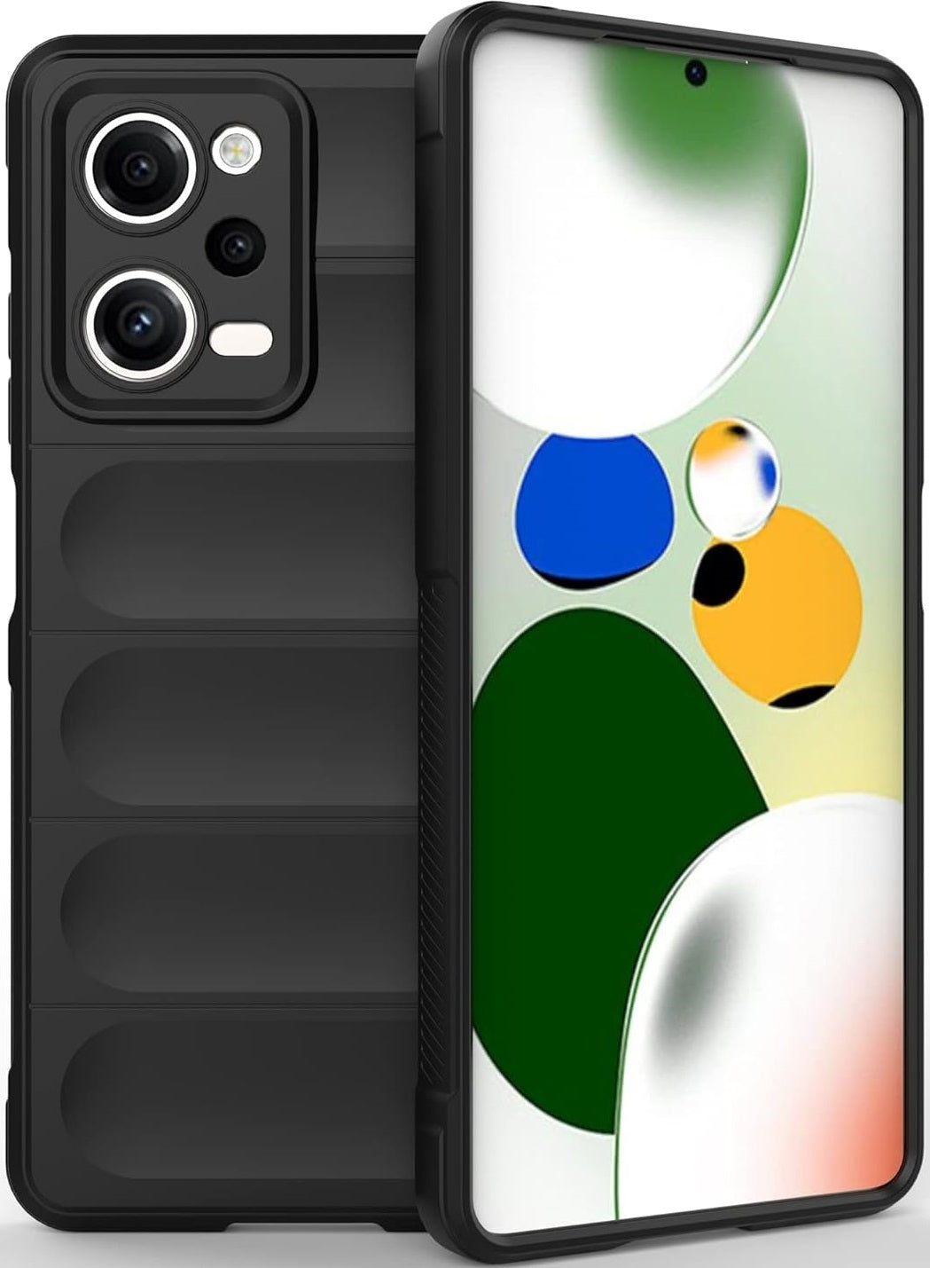 Techsuit Magic Shield - Θήκη Σιλικόνης Xiaomi Redmi Note 12 Pro 5G / Poco X5 Pro - Black (5949419115606)