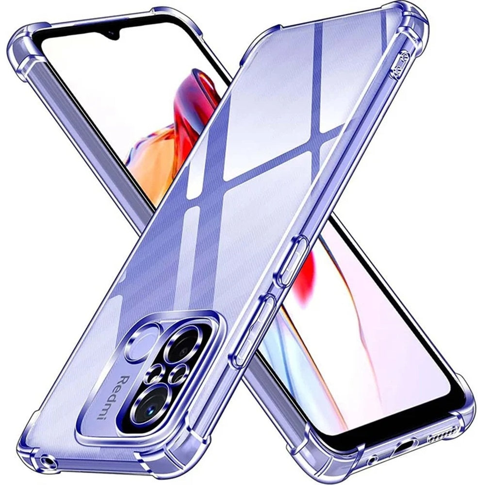Techsuit Shockproof Clear Silicone - Διάφανη Θήκη Σιλικόνης - Xiaomi Redmi 12C - Clear (5949419083387)