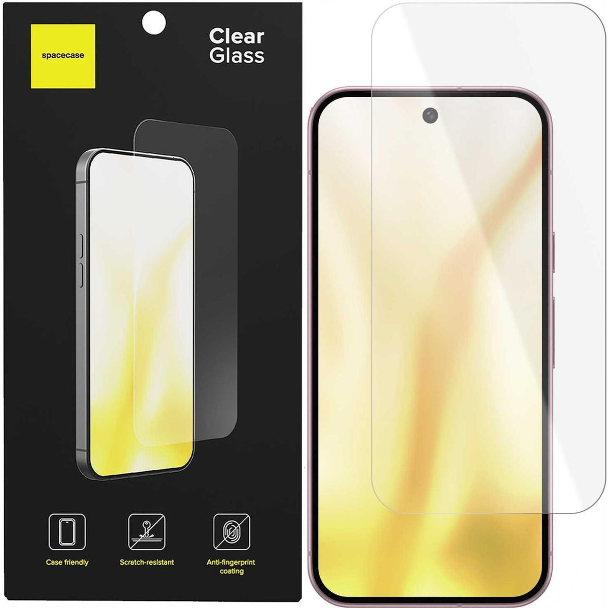 Tempered Glass Google Pixel 10 Pro XL / 9 Pro XL Spacecase Clear Glass Αντιχαρακτικό Γυαλί Προστασίας Οθόνης - Clear (5905719