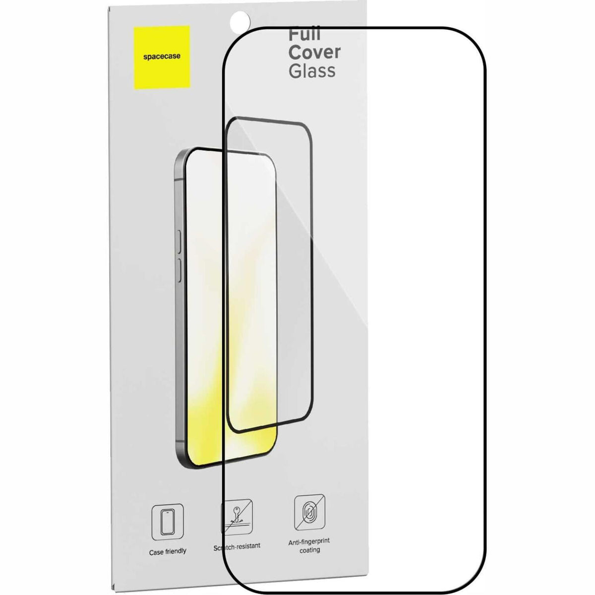 Tempered Glass Google Pixel 10 Pro XL / 9 Pro XL Spacecase Full Cover Glass Full Face Αντιχαρακτικό Γυαλί Προστασίας Οθόνης -