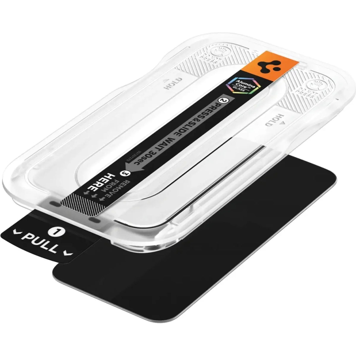 Tempered Glass Google Pixel 11 Pro / 10 Pro / 9 / 9 Pro Spigen GLAS.tR EZ Fit Pro Privacy AluminaCore 10H+ Ανθεκτικό Αντιχαρα