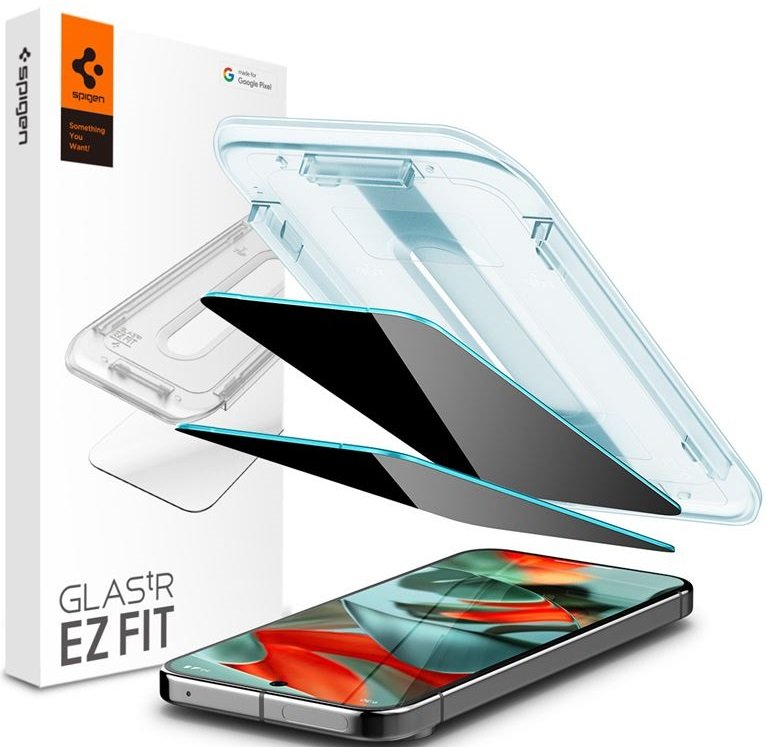 Tempered Glass Google Pixel 10 Pro XL / 9 Pro XL Spigen GLAS.tR EZ Fit Privacy Αντιχαρακτικό Γυαλί Προστασίας Απορρήτου Οθόνη