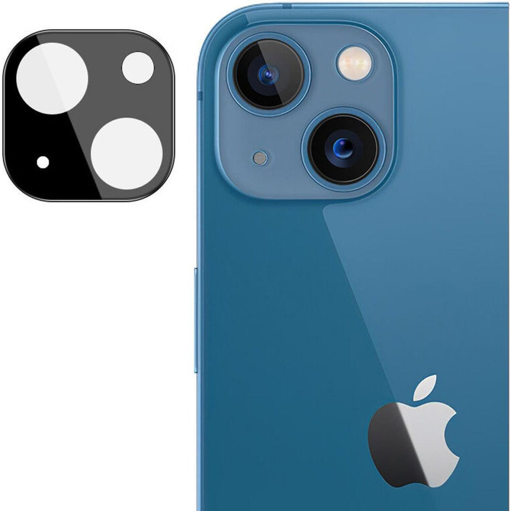 Tempered Glass iPhone 13 / 13 mini Techsuit Full Camera Αντιχαρακτικό Γυαλί Προστασίας για Φακό Κάμερας - Black (594941901877