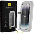 Tempered Glass iPhone 14 Pro Max Spacecase QuickFit Glass Αντιχαρακτικό Γυαλί Προστασίας Οθόνης με Απλικατέρ QuickFit 2 Τεμάχ