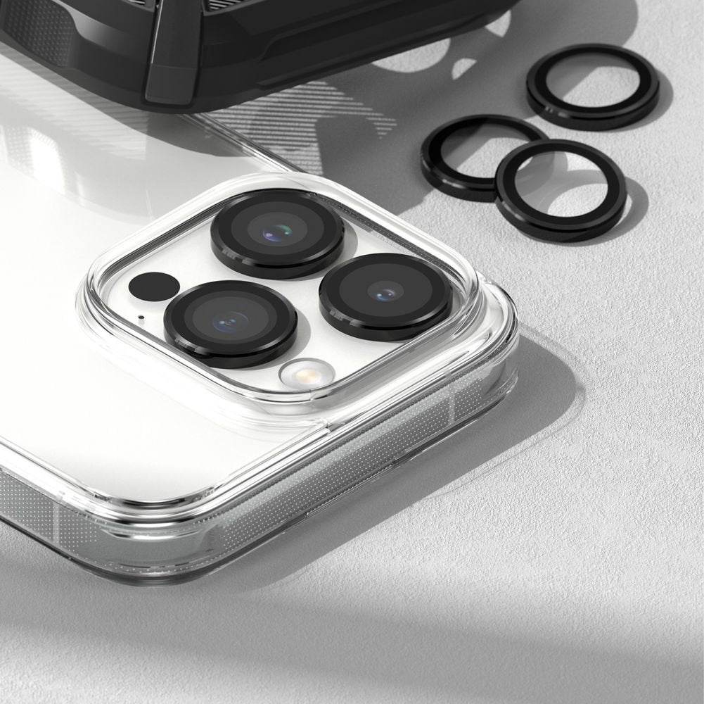 Tempered Glass iPhone 15 Pro / 15 Pro Max Spacecase QuickFit Camera Glass Αντιχαρακτικό Γυαλί Προστασίας για Φακό Κάμερας 2 Τ
