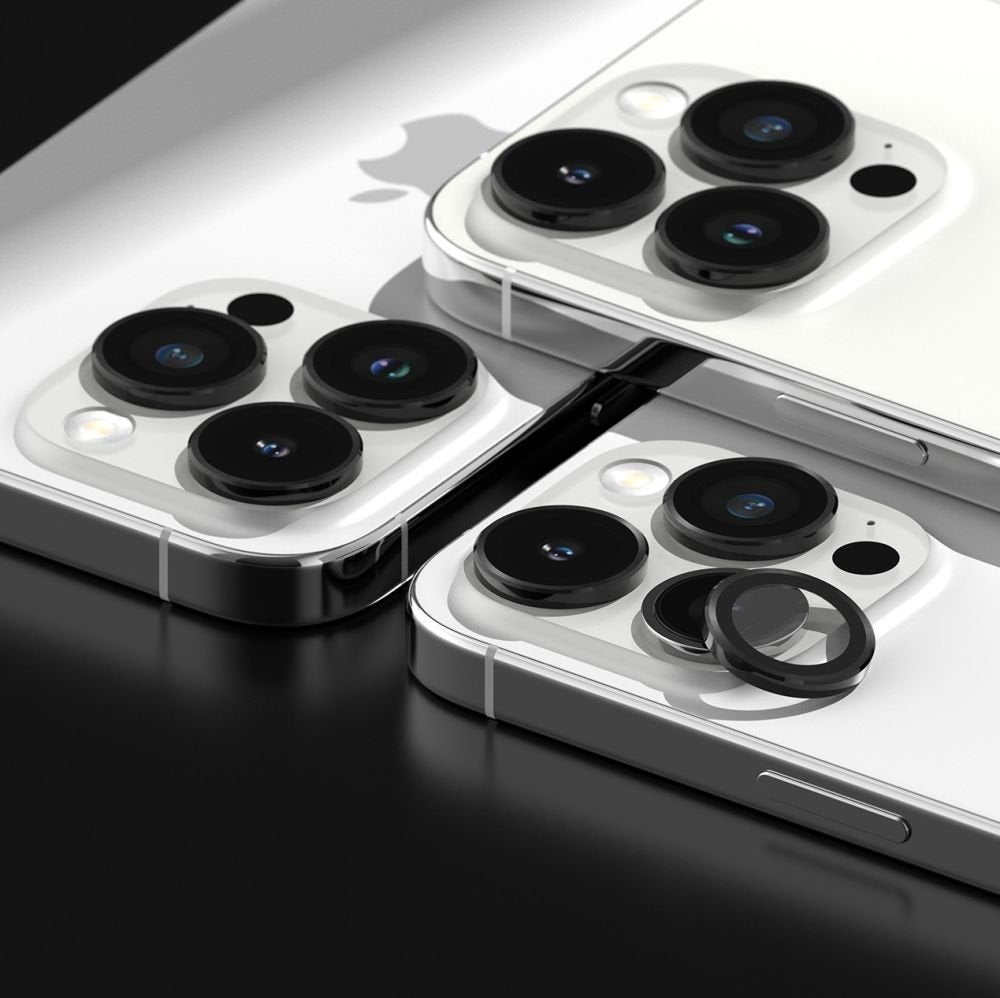 Tempered Glass iPhone 15 Pro / 15 Pro Max Spacecase QuickFit Camera Glass Αντιχαρακτικό Γυαλί Προστασίας για Φακό Κάμερας 2 Τ