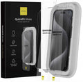 Tempered Glass iPhone 15 Pro Max Spacecase QuickFit Glass Αντιχαρακτικό Γυαλί Προστασίας Οθόνης με Απλικατέρ QuickFit 2 Τεμάχ