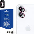 Tempered Glass iPhone 16 / 16 Plus 3MK Lens Protection Pro Αντιχαρακτικό Γυαλί Προστασίας για Φακό Κάμερας - Pink (5903108588