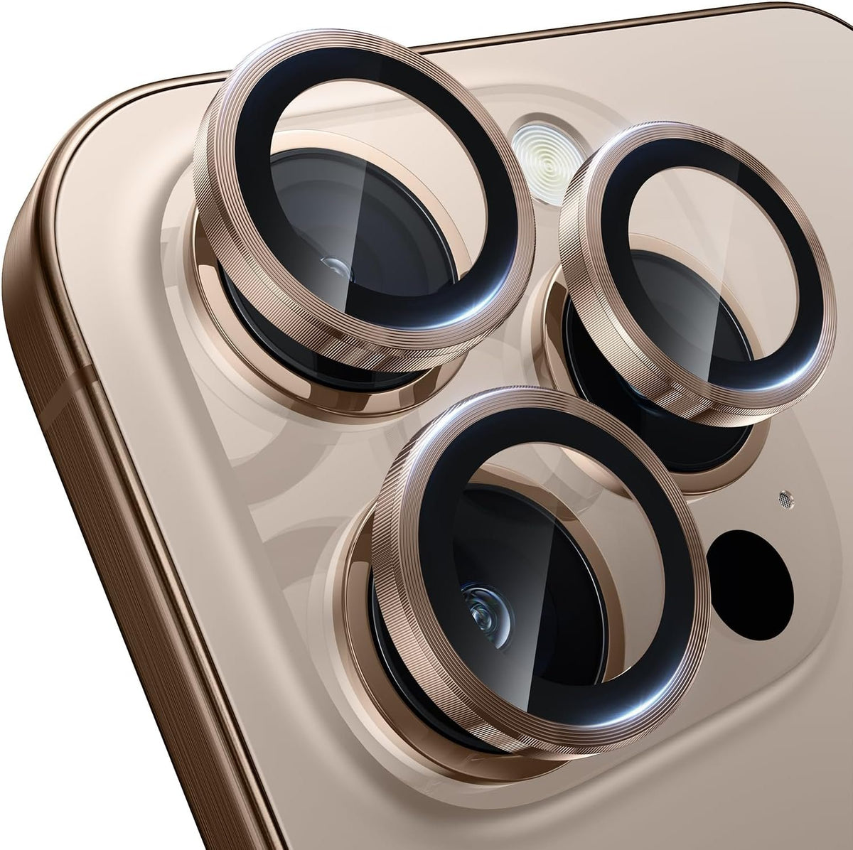 Tempered Glass iPhone 16 Pro / 16 Pro Max Spacecase QuickFit Camera Glass Αντιχαρακτικό Γυαλί Προστασίας για Φακό Κάμερας 2 Τ