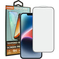 Tempered Glass iPhone 17e / 16e / 14 / 13 / 13 Pro T-Max Premium Full Glue Αντιχαρακτικό Γυαλί Προστασίας Οθόνης - Black (520