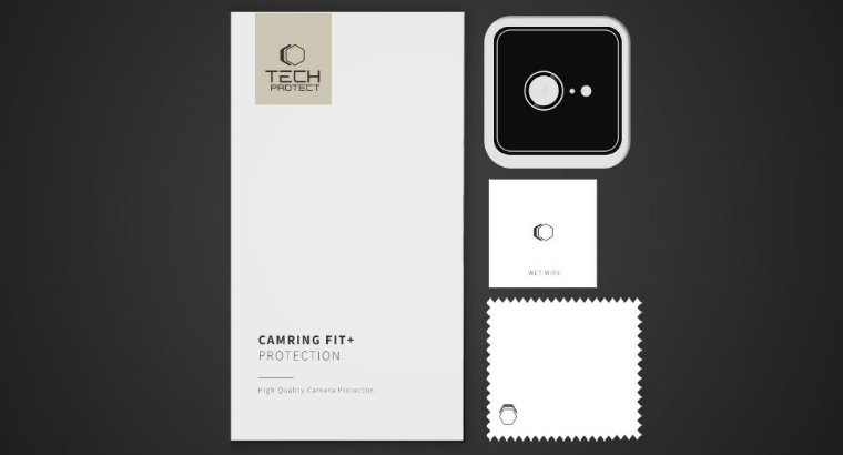 Tempered Glass iPhone 17e / 16e Tech-Protect Camring Fit+ Αντιχαρακτικό Γυαλί Προστασίας για Φακό Κάμερας - Clear (5906302360