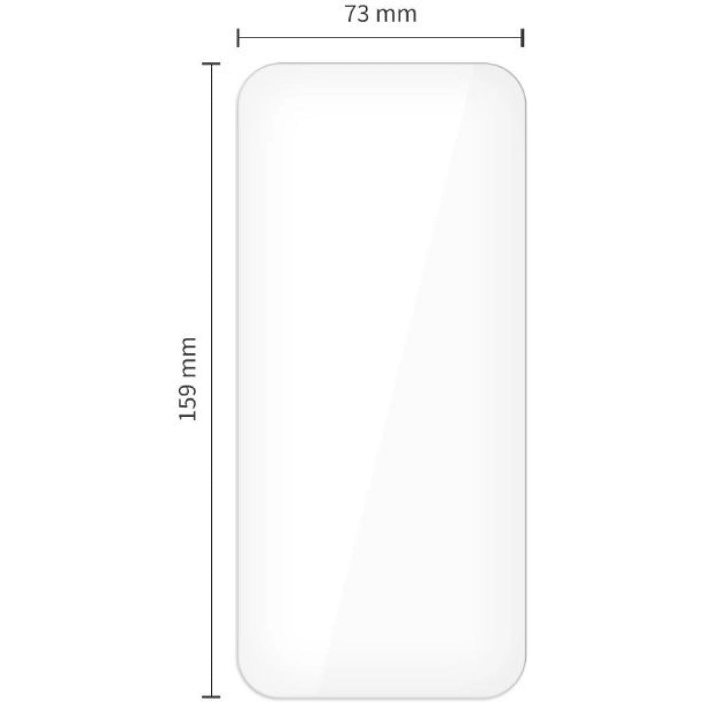 Tempered Glass iPhone 17 Pro Max / 16 Pro Max Tech-Protect Glass Fit+ Αντιχαρακτικό Γυαλί Προστασίας Οθόνης 2 Τεμάχια - Clear