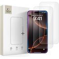 Tempered Glass iPhone 17 Pro Max / 16 Pro Max Tech-Protect Glass Fit+ Αντιχαρακτικό Γυαλί Προστασίας Οθόνης 2 Τεμάχια - Clear