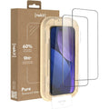Tempered Glass iPhone 17 Pro Max Nekit Pure Premium Ανθεκτικό 9Η+ Full Face Αντιχαρακτικό Γυαλί Προστασίας Οθόνης με Απλικατέ