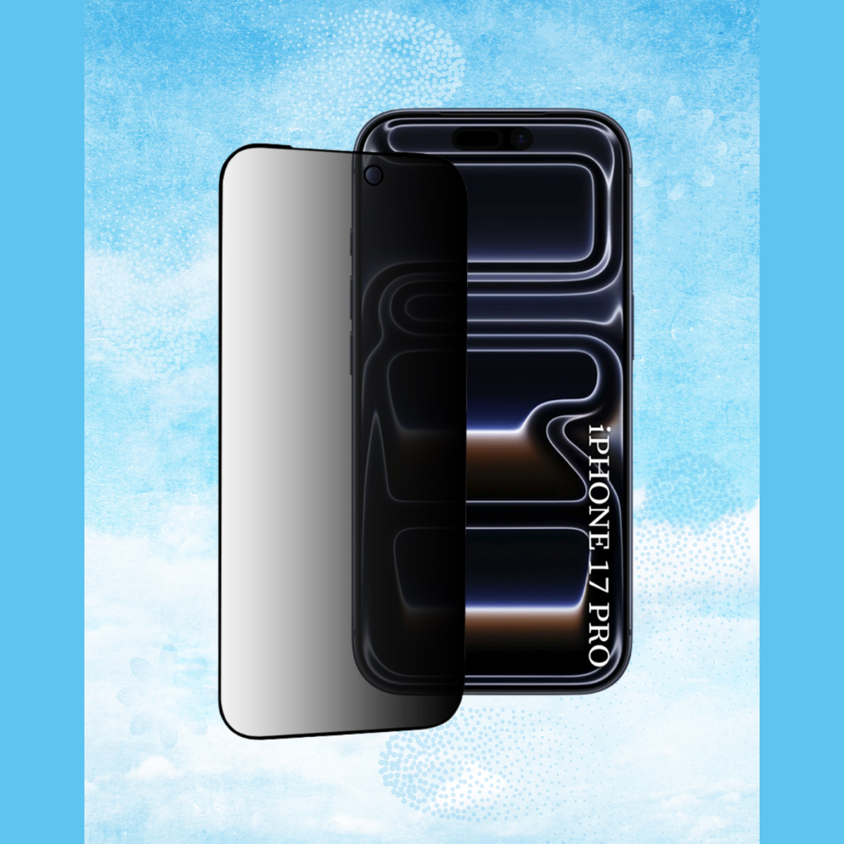 Tempered Glass iPhone 17 Pro Techsuit 111D Privacy Full Glue Full Face Αντιχαρακτικό Γυαλί Προστασίας Απορρήτου Οθόνης - Blac