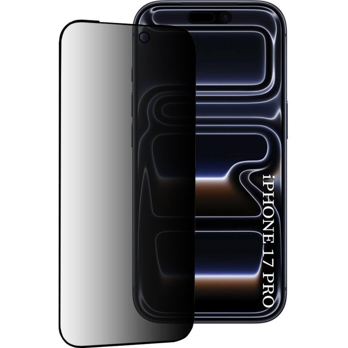 Tempered Glass iPhone 17 Pro Techsuit 111D Privacy Full Glue Full Face Αντιχαρακτικό Γυαλί Προστασίας Απορρήτου Οθόνης - Blac