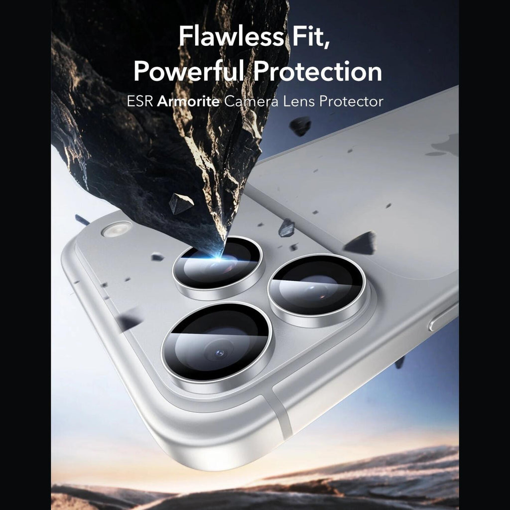 Tempered Glass iPhone 18 Pro / 18 Pro Max ESR Armorite Camera Lens Protectors Αντιχαρακτικό Γυαλί Προστασίας για Φακό Κάμερας