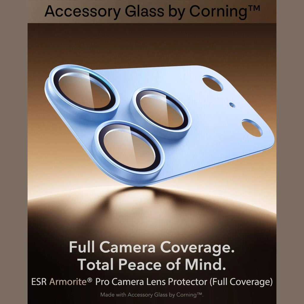 Tempered Glass iPhone 18 Pro Max ESR Armorite Pro Camera Lens Protector Αντιχαρακτικό Γυαλί Προστασίας για Φακό Κάμερας με Με