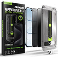 Tempered Glass iPhone Air Techsuit Privacy TitanGlass Full Cover Full Face Αντιχαρακτικό Γυαλί Προστασίας Απορρήτου Οθόνης 2 