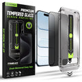 Tempered Glass iPhone Air Techsuit Privacy TitanGlass Full Cover Full Face Αντιχαρακτικό Γυαλί Προστασίας Απορρήτου Οθόνης - 