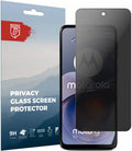 Tempered Glass Motorola Moto G55 Rosso Privacy Αντιχαρακτικό Γυαλί Προστασίας Απορρήτου Οθόνης (8719246467523)