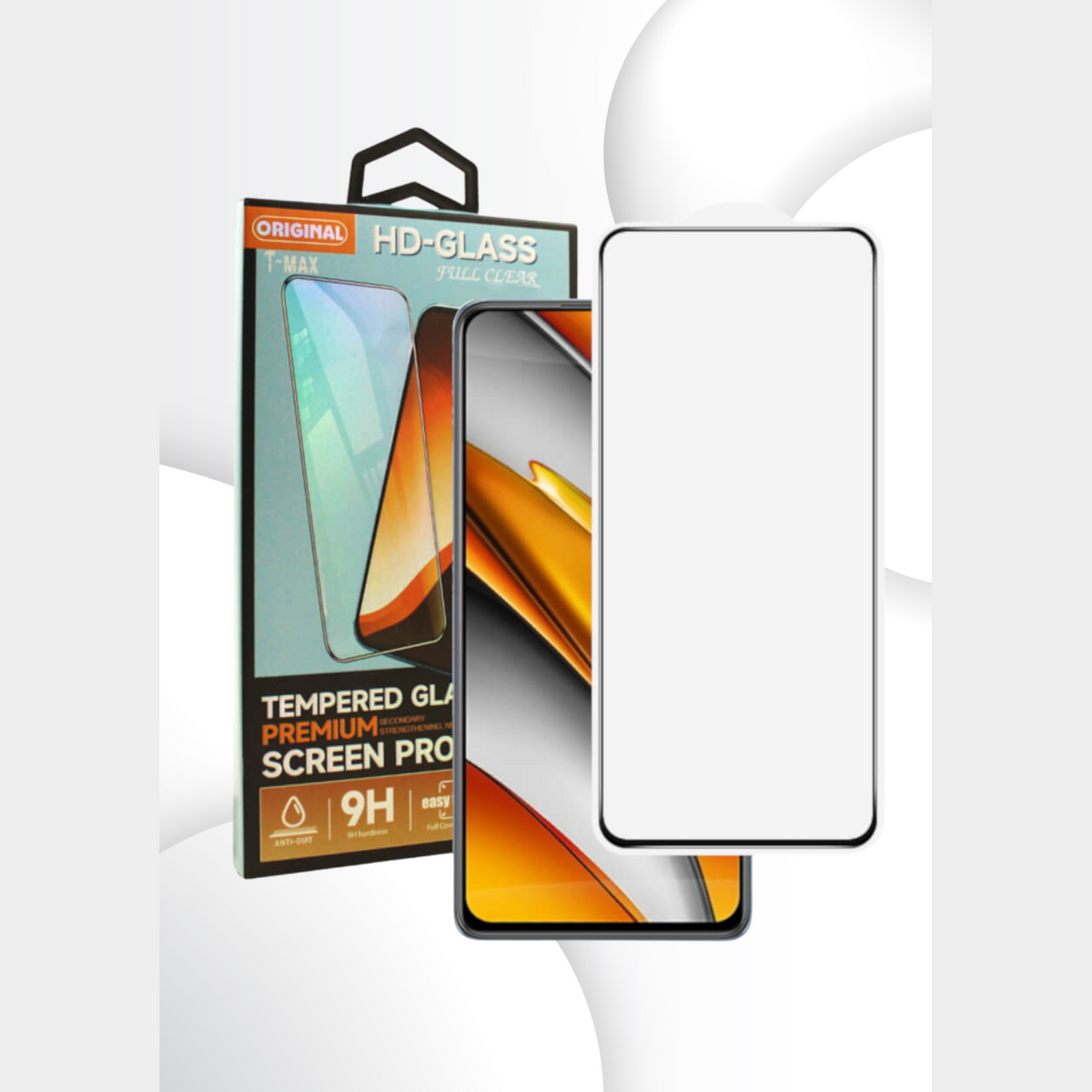 Tempered Glass Motorola Moto G56 T-Max Premium Full Glue Αντιχαρακτικό Γυαλί Προστασίας Οθόνης - Black (5206015085239)