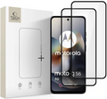 Tempered Glass Motorola Moto G56 Tech-Protect Glass Fit+ Full Face Αντιχαρακτικό Γυαλί Προστασίας Οθόνης 2 Τεμάχια - Black (5