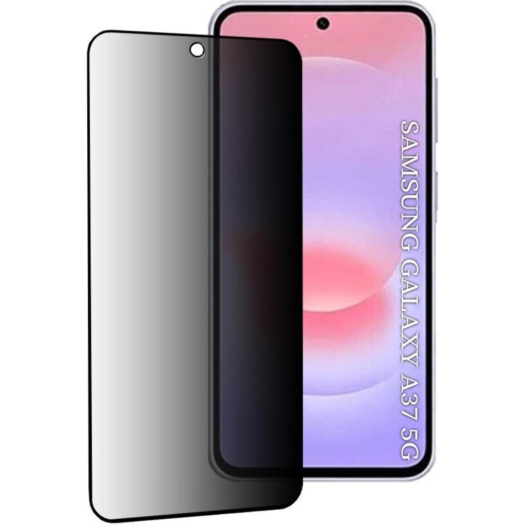Tempered Glass Samsung Galaxy A37 Techsuit 111D Privacy Full Glue Full Face Αντιχαρακτικό Γυαλί Προστασίας Απορρήτου Οθόνης -