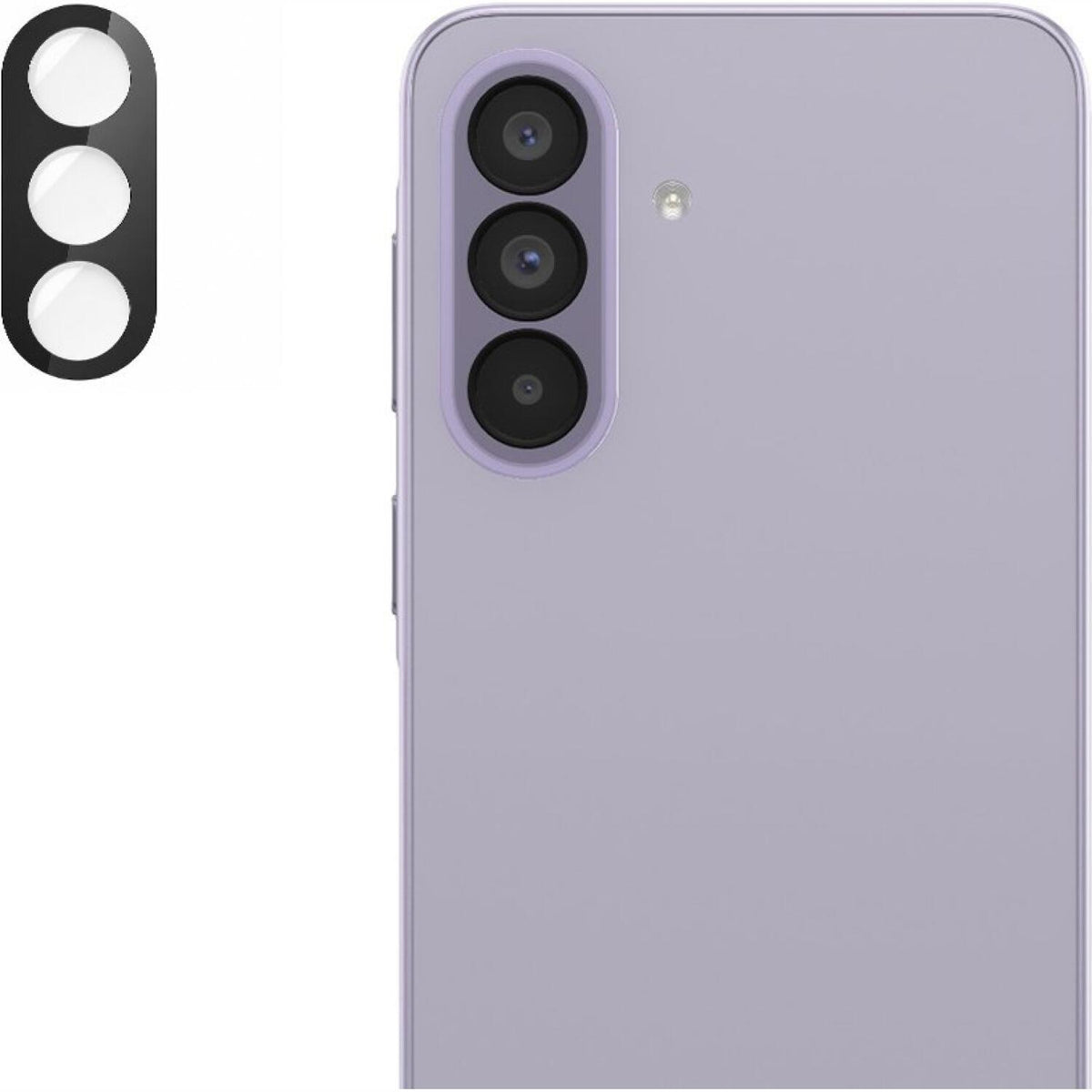Tempered Glass Samsung Galaxy A37 Techsuit Full Camera Αντιχαρακτικό Γυαλί Προστασίας για Φακό Κάμερας - Black (5949419359161