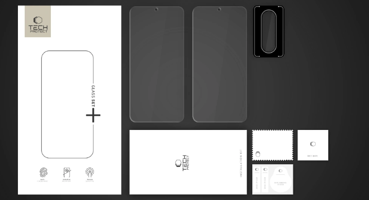 Tempered Glass Samsung Galaxy A56 / A36 Tech-Protect Glass Set+ με 2 x Αντιχαρακτικά Γυαλιά Προστασίας Οθόνης και 1 x Κάμερας