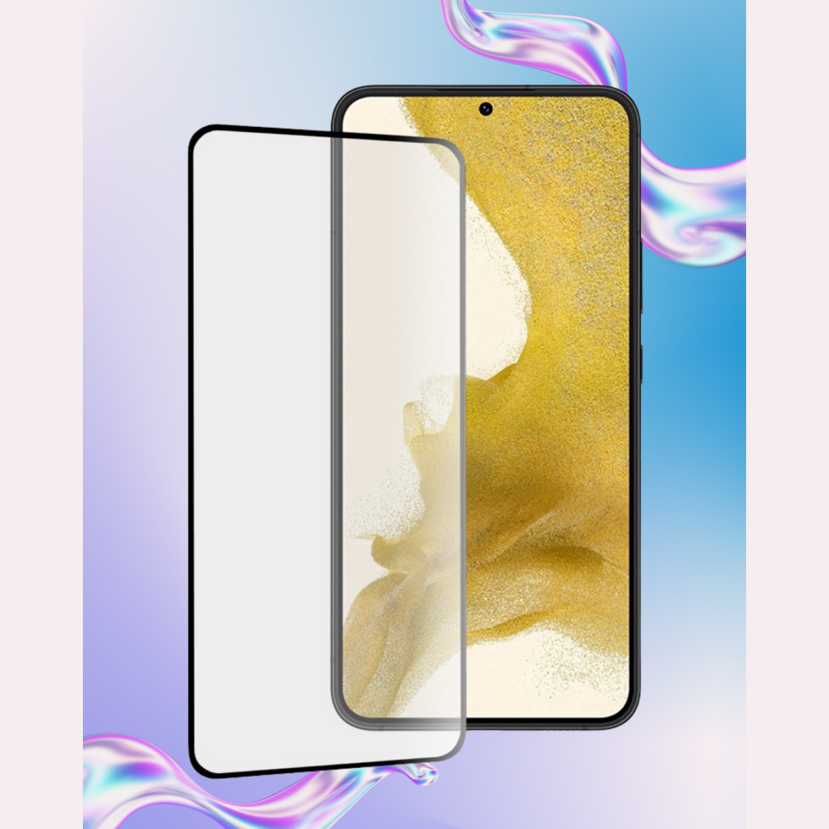Tempered Glass Samsung Galaxy S23 Plus / S22 Plus 5G Techsuit 111D Full Glue Full Face Αντιχαρακτικό Γυαλί Προστασίας Οθόνης 