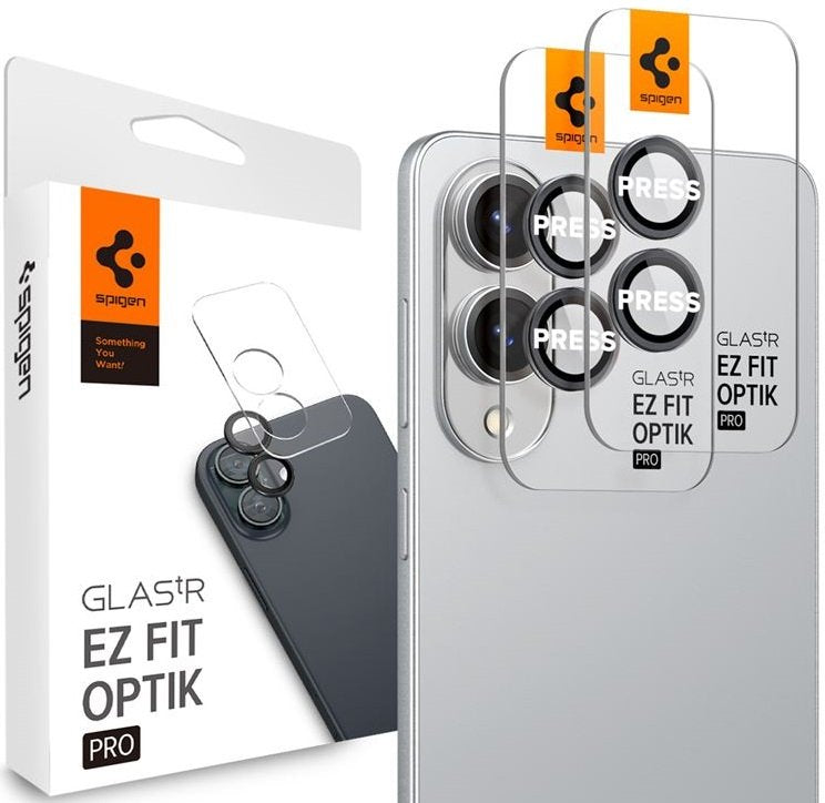 Tempered Glass Samsung Galaxy S25 Edge Spigen GLAS.tR EZ Fit OPTIK Pro HD Camera Lens Protector Αντιχαρακτικό Γυαλί Προστασία