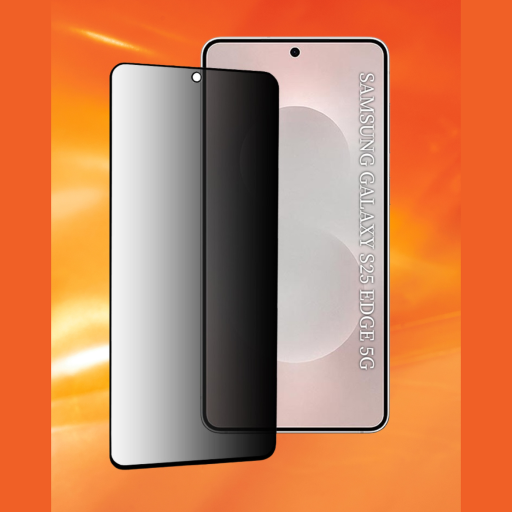 Tempered Glass Samsung Galaxy S25 Edge Techsuit 111D Privacy Full Glue Full Face Αντιχαρακτικό Γυαλί Προστασίας Απορρήτου Οθό