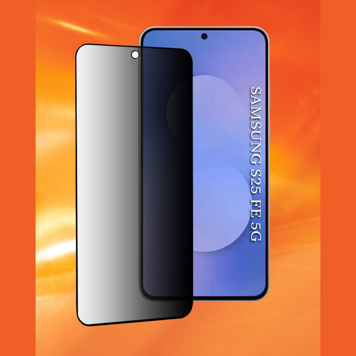 Tempered Glass Samsung Galaxy S25 FE Techsuit 111D Privacy Full Glue Full Face Αντιχαρακτικό Γυαλί Προστασίας Απορρήτου Οθόνη