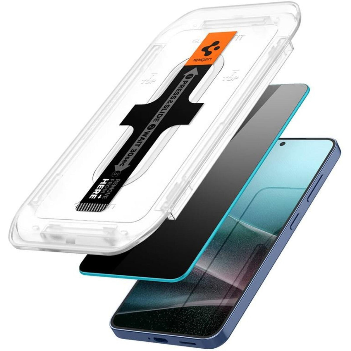 Tempered Glass Samsung Galaxy S25 Plus / S24 Plus Spigen GLAS.tR EZ Fit HD Privacy Αντιχαρακτικό Γυαλί Προστασίας Απορρήτου Ο