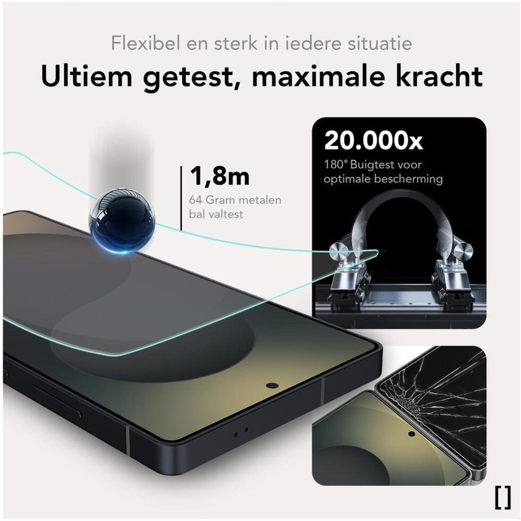 Tempered Glass Samsung Galaxy S25 Ultra Nekit Pure Premium Ανθεκτικό 9Η+ Αντιχαρακτικό Γυαλί Προστασίας Οθόνης με Απλικατέρ 2