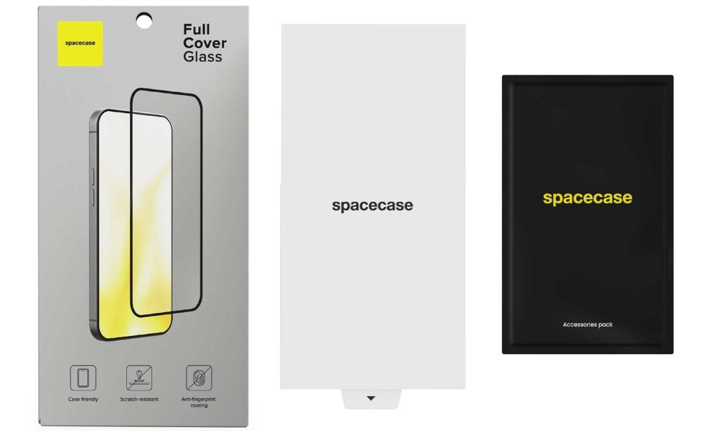 Tempered Glass Samsung Galaxy S25 Ultra Spacecase Full Cover Glass Full Face Αντιχαρακτικό Γυαλί Προστασίας Οθόνης - Black (5