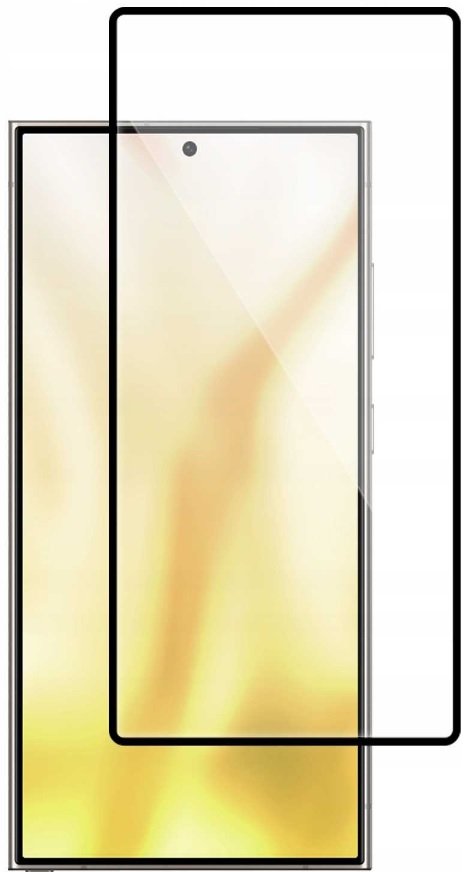 Tempered Glass Samsung Galaxy S25 Ultra Spacecase Full Cover Glass Full Face Αντιχαρακτικό Γυαλί Προστασίας Οθόνης - Black (5