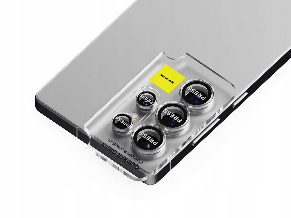 Tempered Glass Samsung Galaxy S25 Ultra Spacecase QuickFit Camera Glass Αντιχαρακτικό Γυαλί Προστασίας για Φακό Κάμερας 2 Τεμ