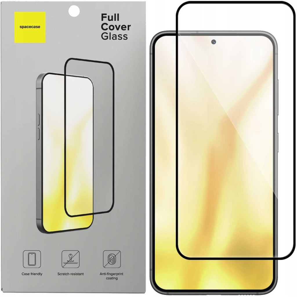 Tempered Glass Samsung Galaxy S26 Plus Spacecase Full Cover Glass Full Face Αντιχαρακτικό Γυαλί Προστασίας Οθόνης - Black (59