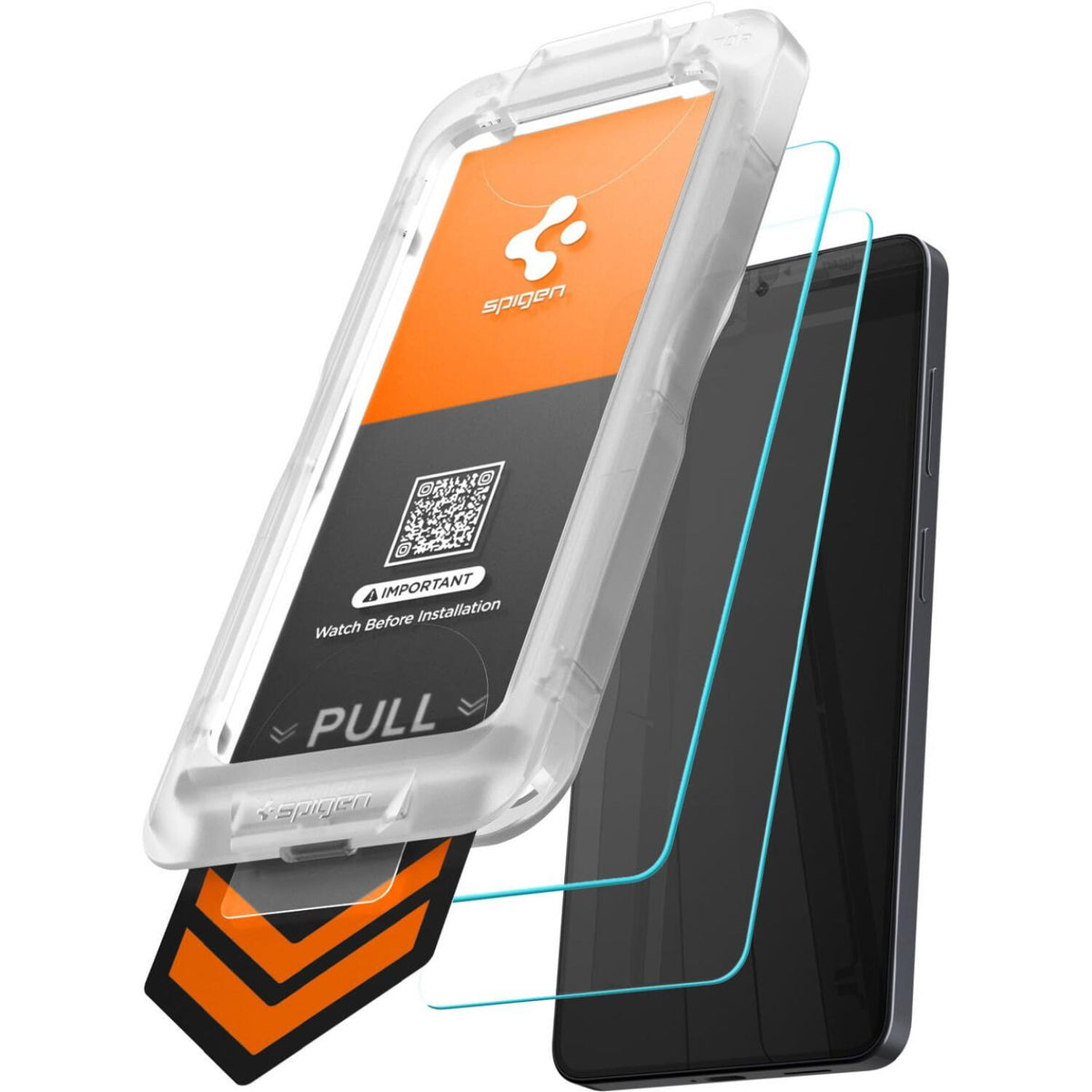 Tempered Glass Samsung Galaxy S26 Spigen GLAS.tR EZ Fit Pro HD AluminaCore 10H+ Ανθεκτικό Αντιχαρακτικό Γυαλί Προστασίας Οθόν