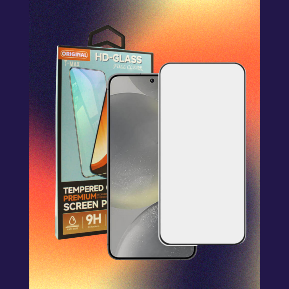 Tempered Glass Samsung Galaxy S26 T-Max Premium Full Glue Αντιχαρακτικό Γυαλί Προστασίας Οθόνης - Black (5206015086502)