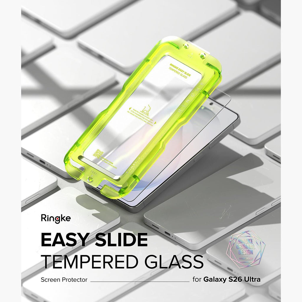 Tempered Glass Samsung Galaxy S26 Ultra Ringke Easy Slide Αντιχαρακτικό Γυαλί Προστασίας Οθόνης 2 Τεμάχια - Clear (8800328814