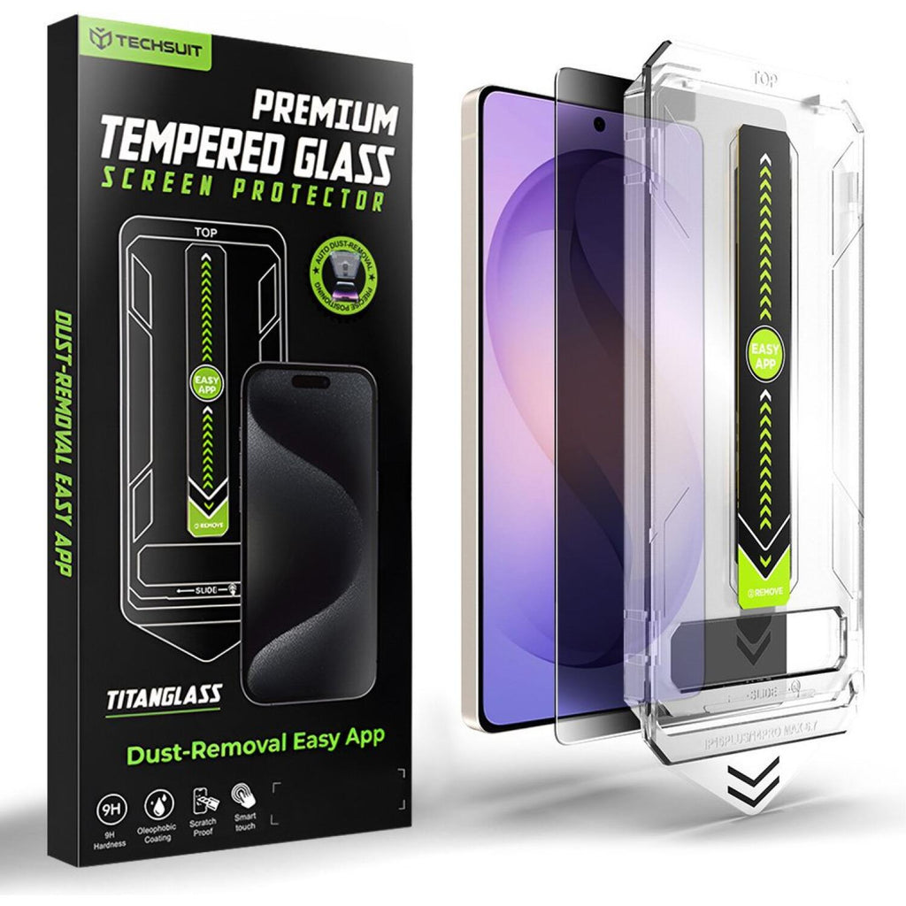Tempered Glass Samsung Galaxy S26 Ultra Techsuit Privacy TitanGlass CrystalHD Αντιχαρακτικό Γυαλί Προστασίας Απορρήτου Οθόνης