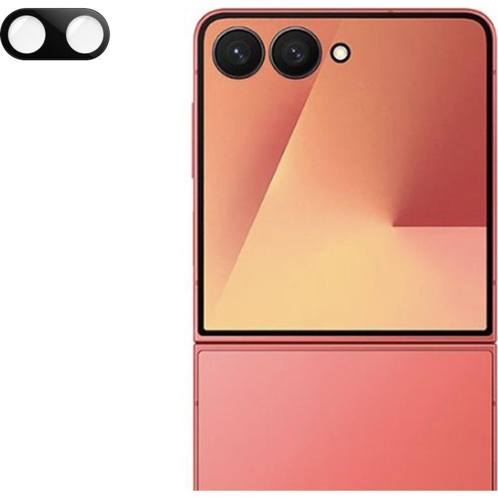 Tempered Glass Samsung Galaxy Z Flip7 Techsuit Full Camera Αντιχαρακτικό Γυαλί Προστασίας για Φακό Κάμερας - Black (594941928