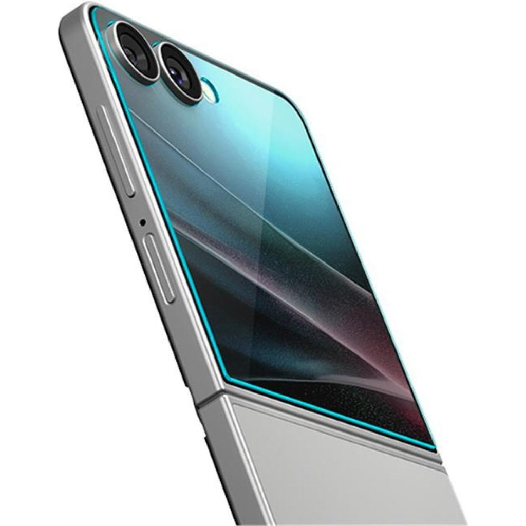 Tempered Glass Samsung Galaxy Z Flip7 Spigen GLAS.tR EZ Fit HD Αντιχαρακτικό Γυαλί Εξωτερικής Μικρής Οθόνης 2 Τεμάχια - Clear