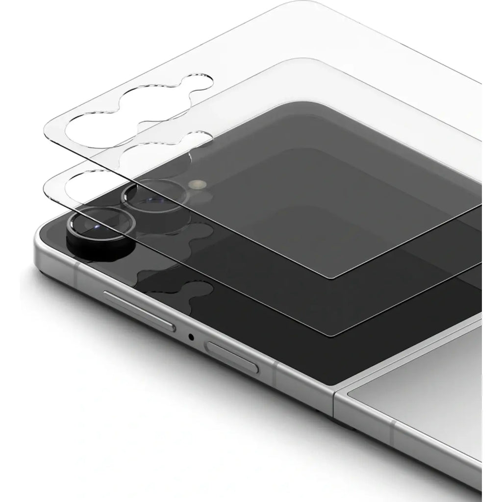 Tempered Glass Samsung Galaxy Z Flip8 Ringke Cover Display Pro Αντιχαρακτικό Γυαλί Προστασίας Εξωτερικής Οθόνης 2 Τεμάχια - C